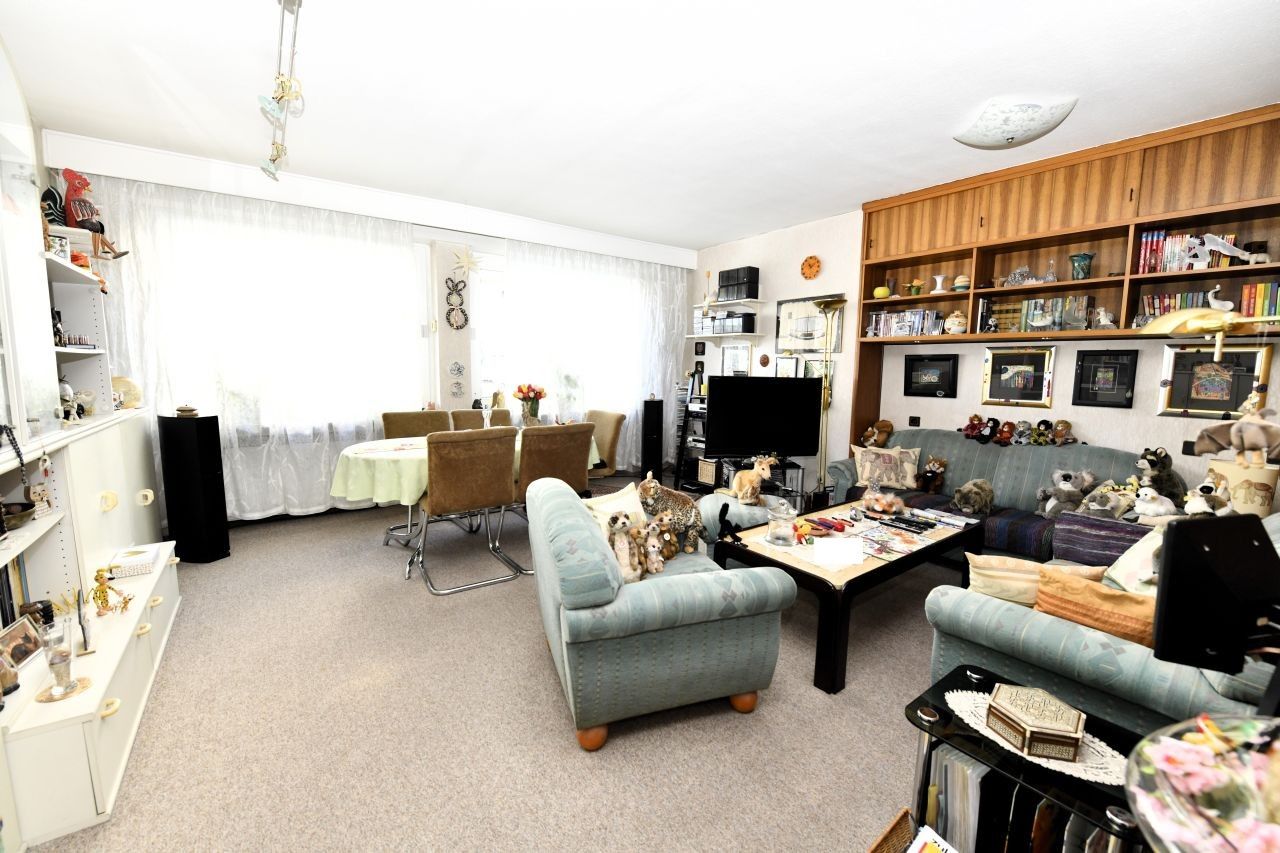Gartenansicht der Wohnung